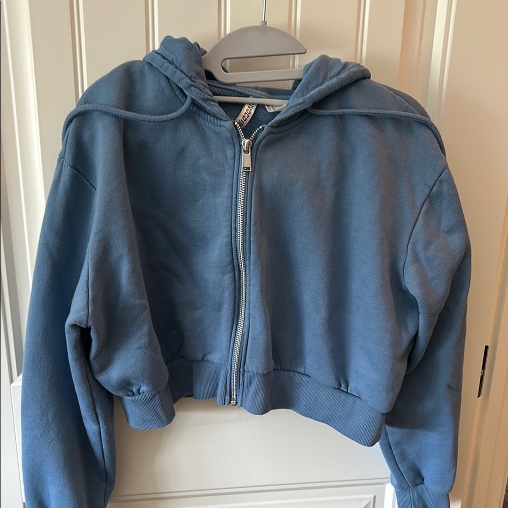 Divided Blue Bomber Jacket Relaxed Fit